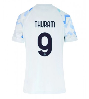 Inter Milan Marcus Thuram #9 Replica Away Stadium Shirt for Women 2025-26 Short Sleeve